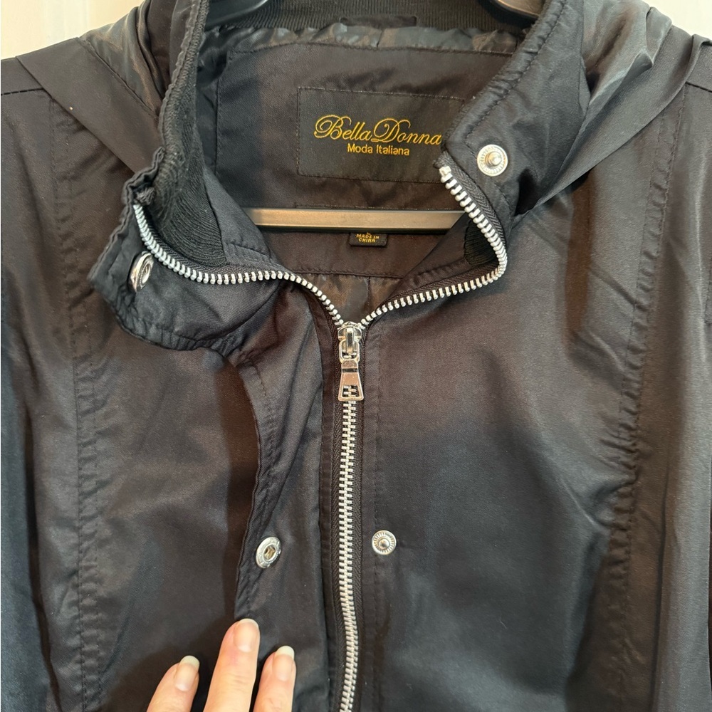 Bella D. Black Utility Jacket for Women - Picture 3 of 10